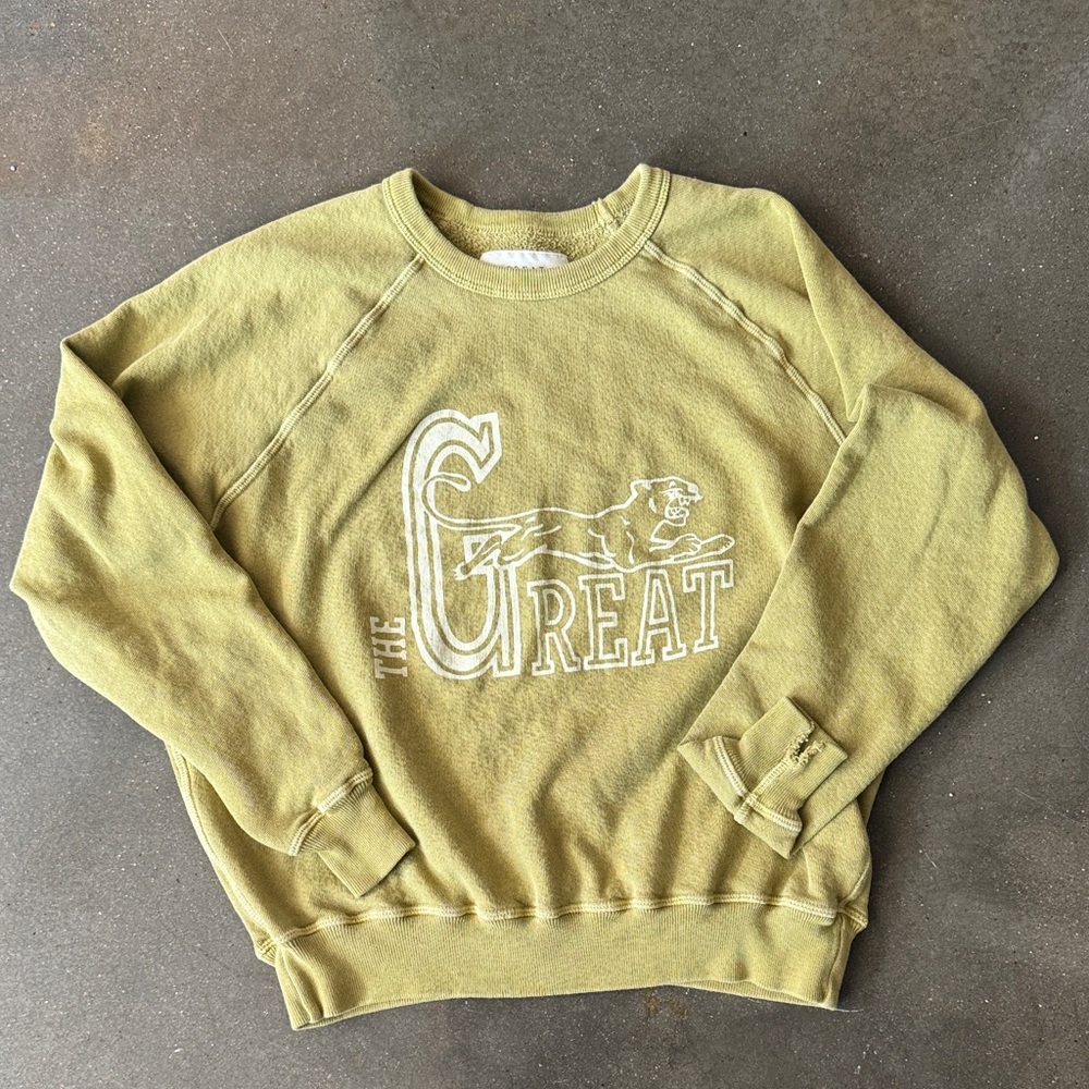 THE GREAT. College Sweatshirt